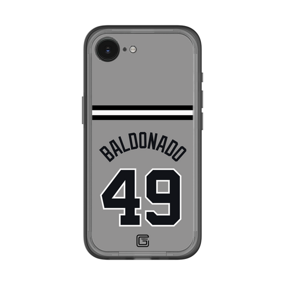 スリムプロテクションプレミアムケース［ 読売ジャイアンツ - #49 BALDONADO - ビジター ］
