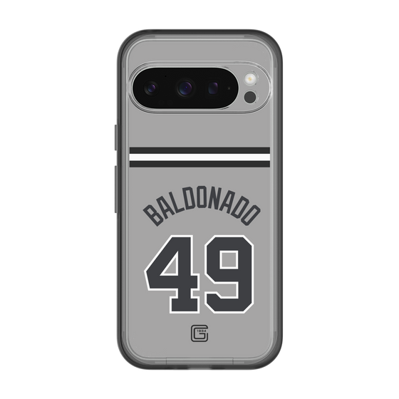 スリムプロテクションプレミアムケース［ 読売ジャイアンツ - #49 BALDONADO - ビジター ］