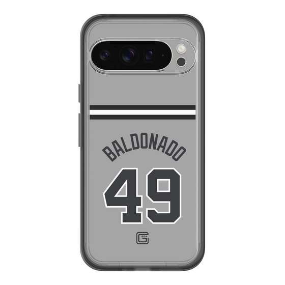 スリムプロテクションプレミアムケース［ 読売ジャイアンツ - #49 BALDONADO - ビジター ］