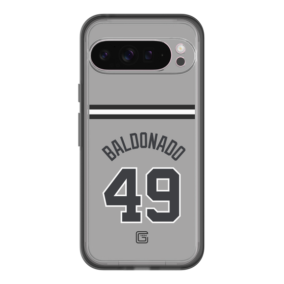 スリムプロテクションプレミアムケース［ 読売ジャイアンツ - #49 BALDONADO - ビジター ］