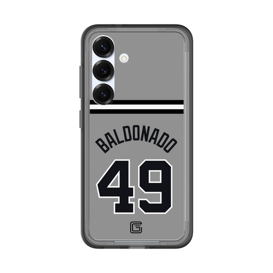 スリムプロテクションプレミアムケース［ 読売ジャイアンツ - #49 BALDONADO - ビジター ］