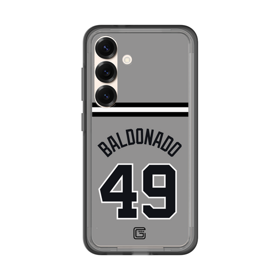 スリムプロテクションプレミアムケース［ 読売ジャイアンツ - #49 BALDONADO - ビジター ］