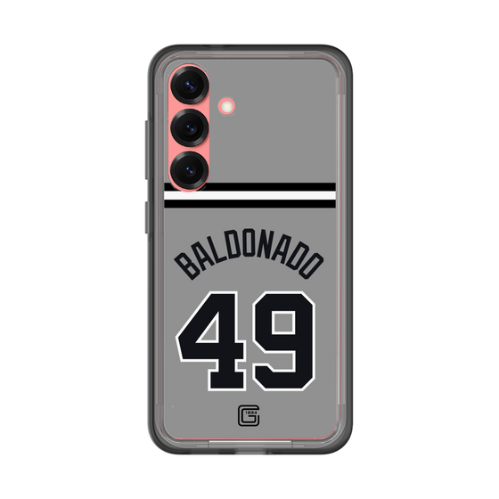 スリムプロテクションプレミアムケース［ 読売ジャイアンツ - #49 BALDONADO - ビジター ］