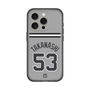 スリムプロテクションプレミアムケース［ 読売ジャイアンツ - #53 TAKANASHI - ビジター ］