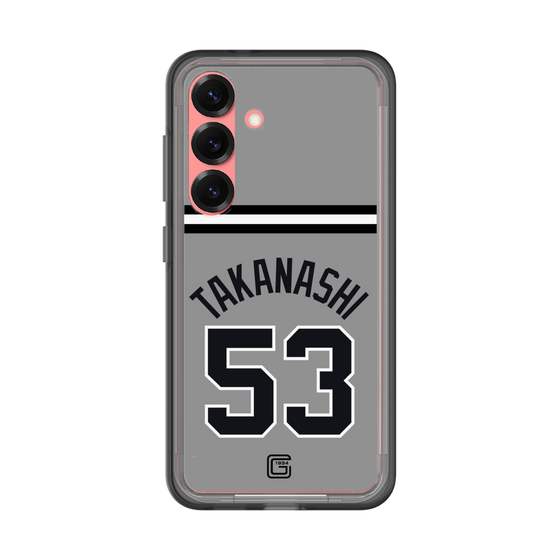 スリムプロテクションプレミアムケース［ 読売ジャイアンツ - #53 TAKANASHI - ビジター ］