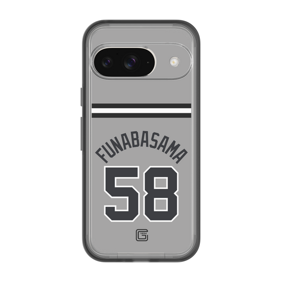 スリムプロテクションプレミアムケース［ 読売ジャイアンツ - #58 FUNABASAMA - ビジター ］