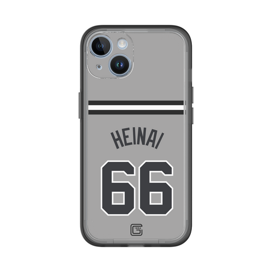 スリムプロテクションプレミアムケース［ 読売ジャイアンツ - #66 HEINAI - ビジター ］