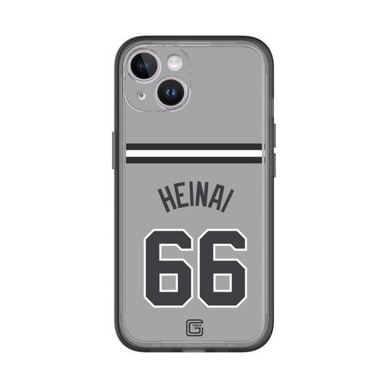 スリムプロテクションプレミアムケース［ 読売ジャイアンツ - #66 HEINAI - ビジター ］