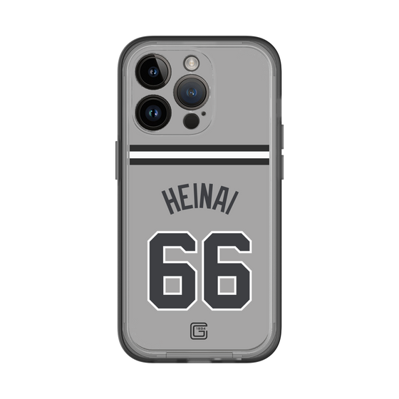 スリムプロテクションプレミアムケース［ 読売ジャイアンツ - #66 HEINAI - ビジター ］