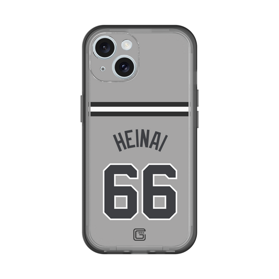 スリムプロテクションプレミアムケース［ 読売ジャイアンツ - #66 HEINAI - ビジター ］