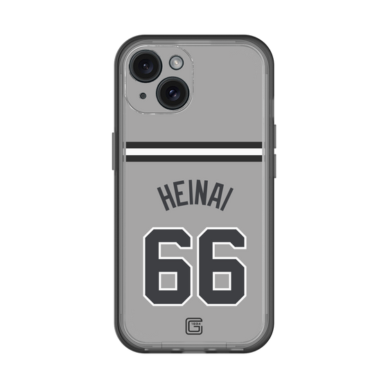 スリムプロテクションプレミアムケース［ 読売ジャイアンツ - #66 HEINAI - ビジター ］