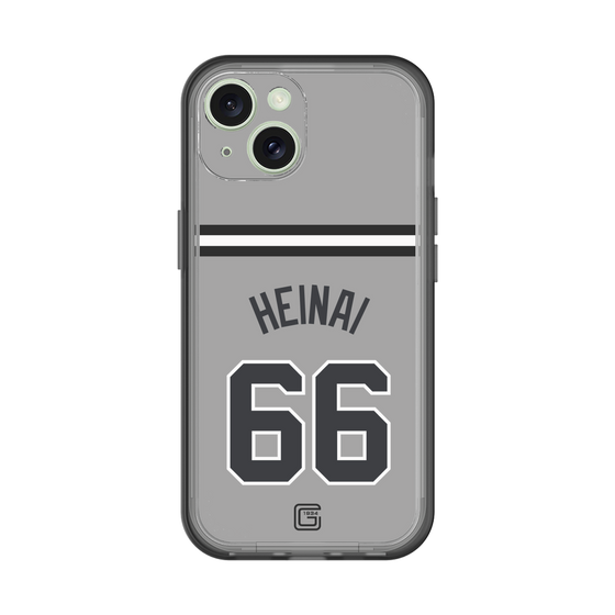 スリムプロテクションプレミアムケース［ 読売ジャイアンツ - #66 HEINAI - ビジター ］