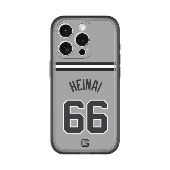 スリムプロテクションプレミアムケース［ 読売ジャイアンツ - #66 HEINAI - ビジター ］
