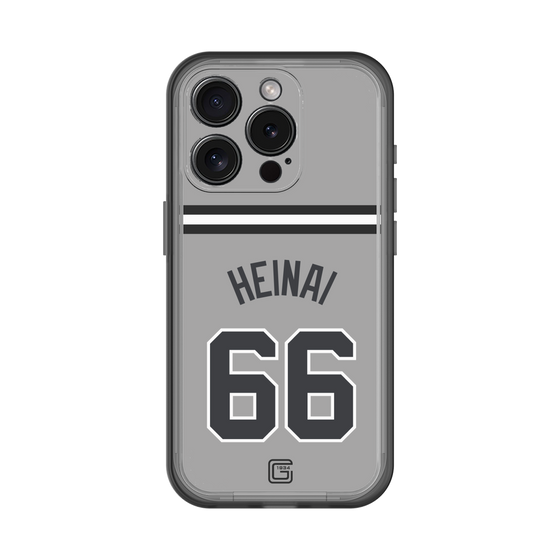 スリムプロテクションプレミアムケース［ 読売ジャイアンツ - #66 HEINAI - ビジター ］