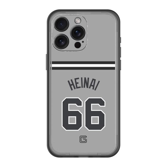 スリムプロテクションプレミアムケース［ 読売ジャイアンツ - #66 HEINAI - ビジター ］