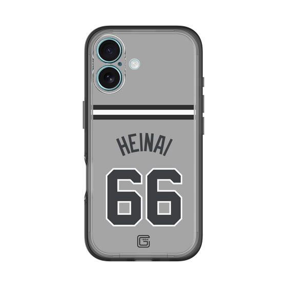 スリムプロテクションプレミアムケース［ 読売ジャイアンツ - #66 HEINAI - ビジター ］