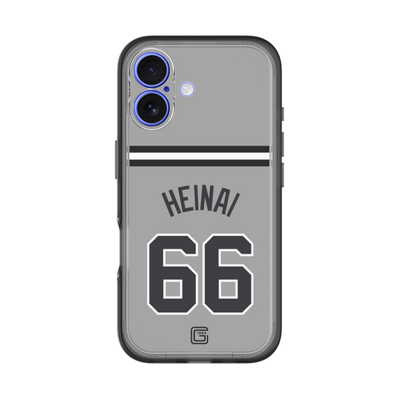 スリムプロテクションプレミアムケース［ 読売ジャイアンツ - #66 HEINAI - ビジター ］