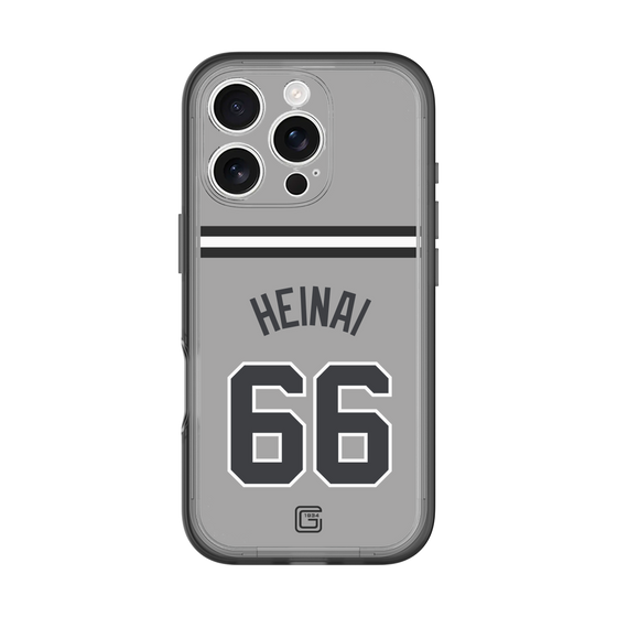 スリムプロテクションプレミアムケース［ 読売ジャイアンツ - #66 HEINAI - ビジター ］