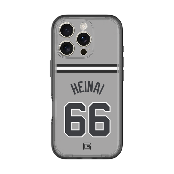 スリムプロテクションプレミアムケース［ 読売ジャイアンツ - #66 HEINAI - ビジター ］