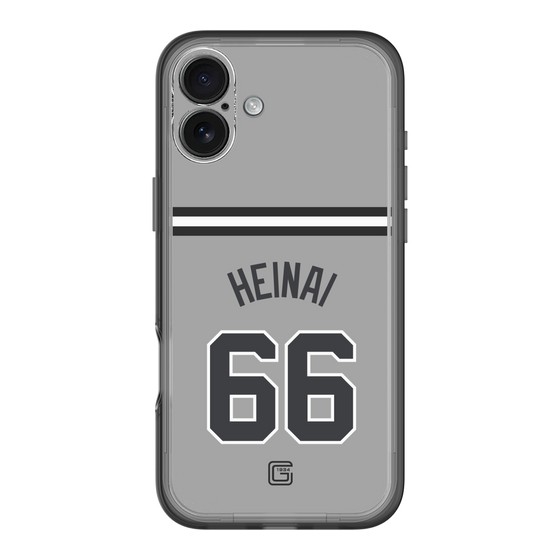 スリムプロテクションプレミアムケース［ 読売ジャイアンツ - #66 HEINAI - ビジター ］