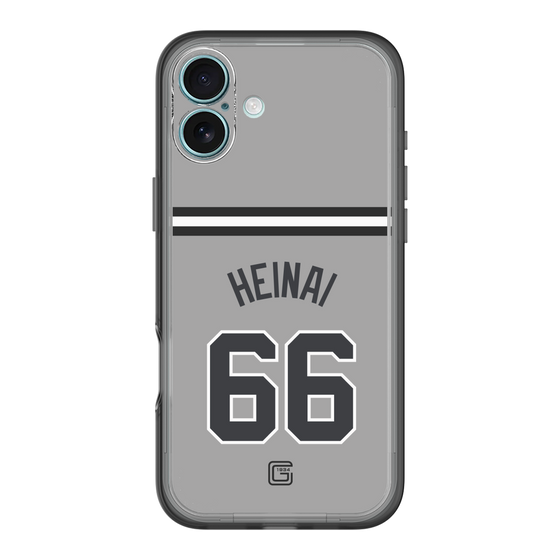 スリムプロテクションプレミアムケース［ 読売ジャイアンツ - #66 HEINAI - ビジター ］