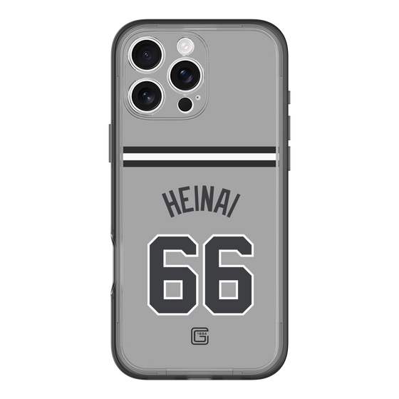 スリムプロテクションプレミアムケース［ 読売ジャイアンツ - #66 HEINAI - ビジター ］