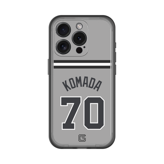 スリムプロテクションプレミアムケース［ 読売ジャイアンツ - #70 KOMADA - ビジター ］