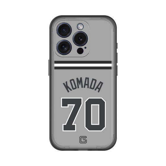スリムプロテクションプレミアムケース［ 読売ジャイアンツ - #70 KOMADA - ビジター ］