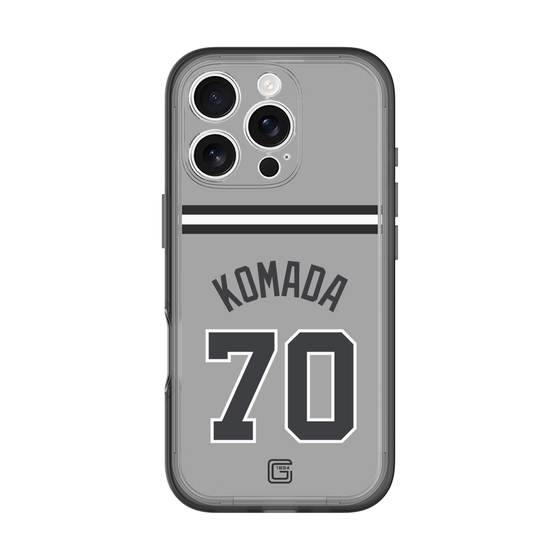 スリムプロテクションプレミアムケース［ 読売ジャイアンツ - #70 KOMADA - ビジター ］