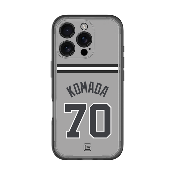 スリムプロテクションプレミアムケース［ 読売ジャイアンツ - #70 KOMADA - ビジター ］