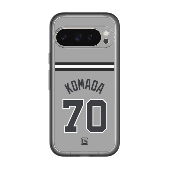 スリムプロテクションプレミアムケース［ 読売ジャイアンツ - #70 KOMADA - ビジター ］