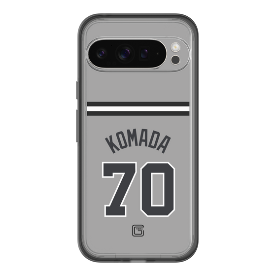 スリムプロテクションプレミアムケース［ 読売ジャイアンツ - #70 KOMADA - ビジター ］
