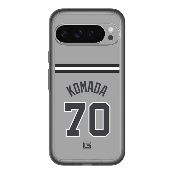 スリムプロテクションプレミアムケース［ 読売ジャイアンツ - #70 KOMADA - ビジター ］