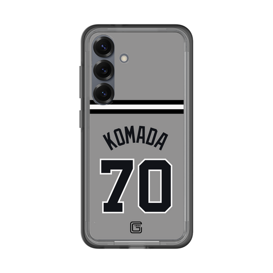 スリムプロテクションプレミアムケース［ 読売ジャイアンツ - #70 KOMADA - ビジター ］