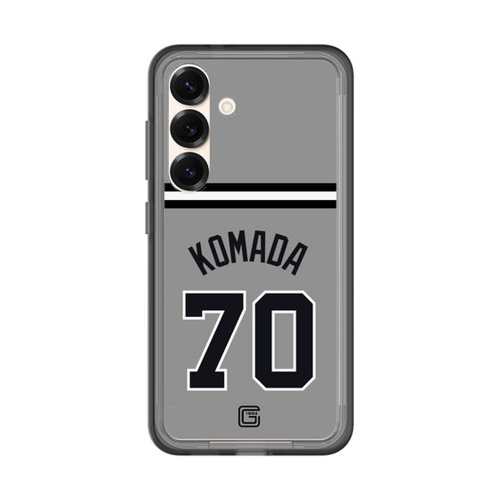 スリムプロテクションプレミアムケース［ 読売ジャイアンツ - #70 KOMADA - ビジター ］