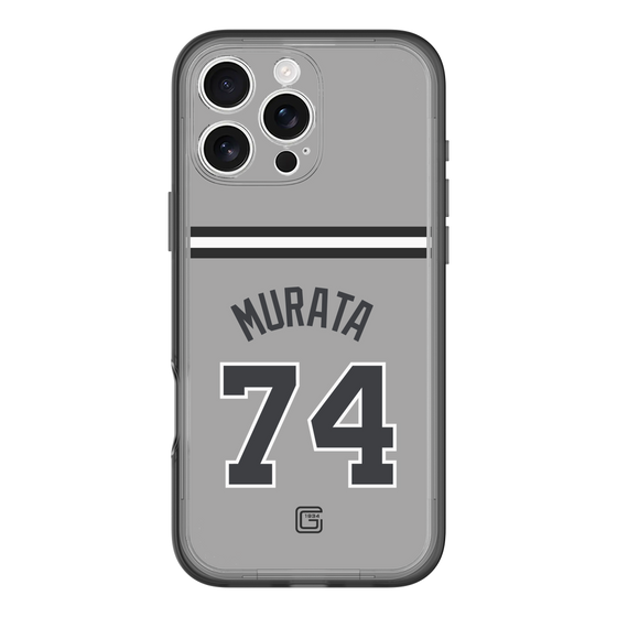 スリムプロテクションプレミアムケース［ 読売ジャイアンツ - #74 MURATA - ビジター ］