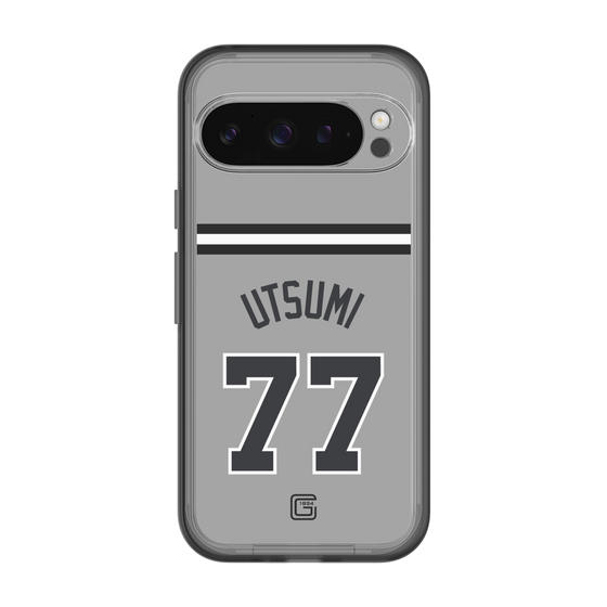 スリムプロテクションプレミアムケース［ 読売ジャイアンツ - #77 UTSUMI - ビジター ］