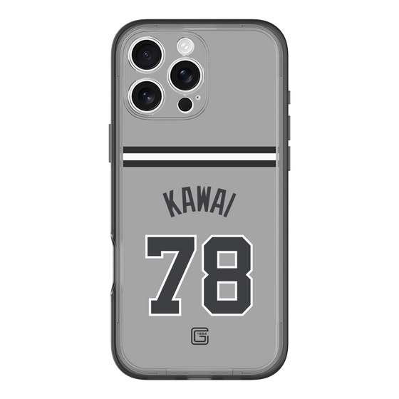 スリムプロテクションプレミアムケース［ 読売ジャイアンツ - #78 KAWAI - ビジター ］
