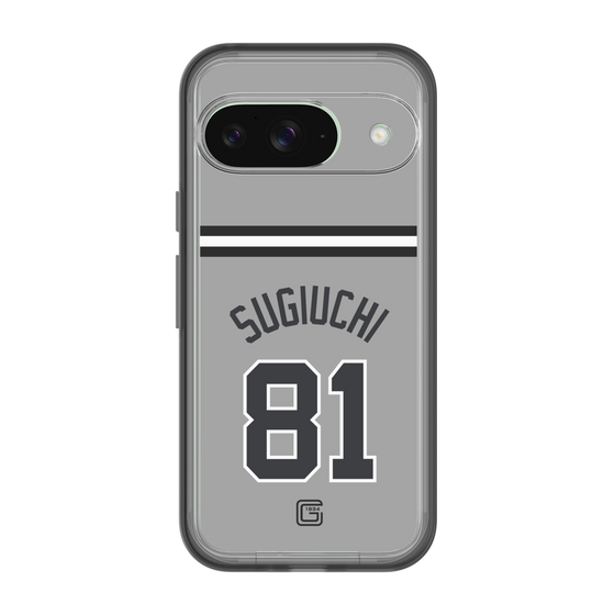 スリムプロテクションプレミアムケース［ 読売ジャイアンツ - #81 SUGIUCHI - ビジター ］