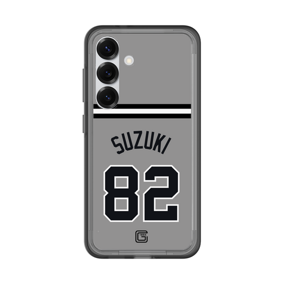 スリムプロテクションプレミアムケース［ 読売ジャイアンツ - #82 SUZUKI - ビジター ］