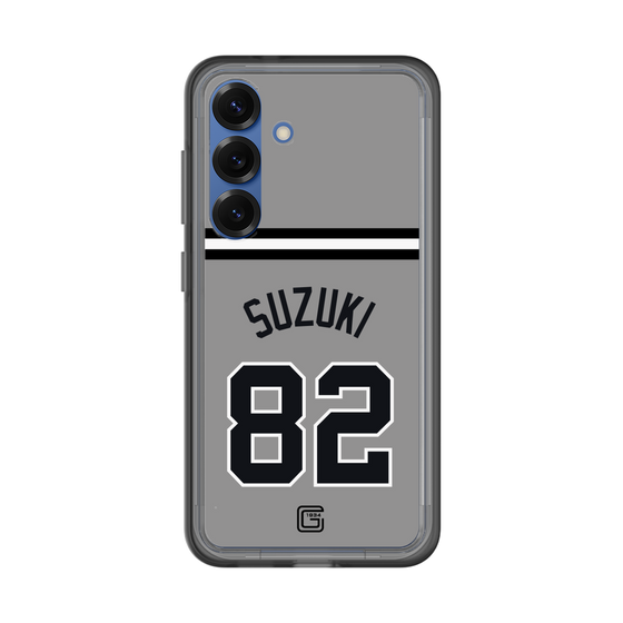 スリムプロテクションプレミアムケース［ 読売ジャイアンツ - #82 SUZUKI - ビジター ］