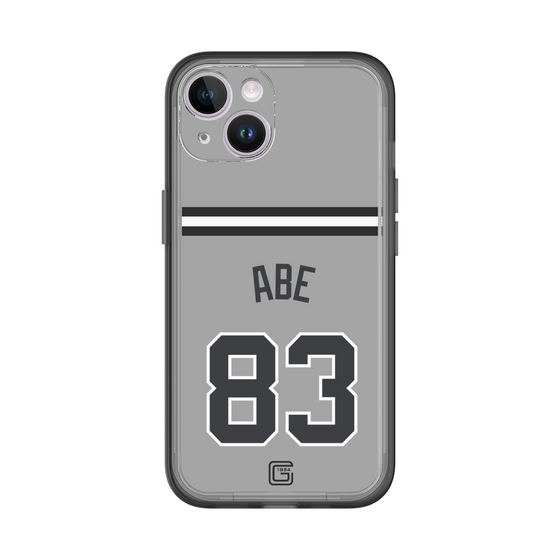 スリムプロテクションプレミアムケース［ 読売ジャイアンツ - #83 ABE - ビジター ］