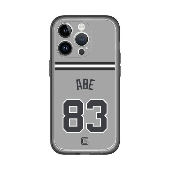 スリムプロテクションプレミアムケース［ 読売ジャイアンツ - #83 ABE - ビジター ］
