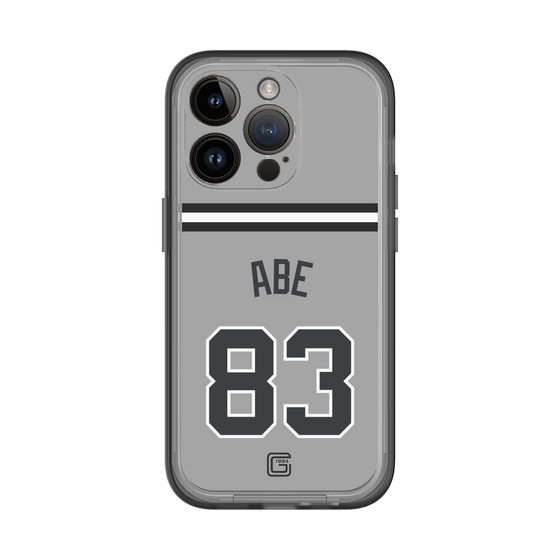 スリムプロテクションプレミアムケース［ 読売ジャイアンツ - #83 ABE - ビジター ］