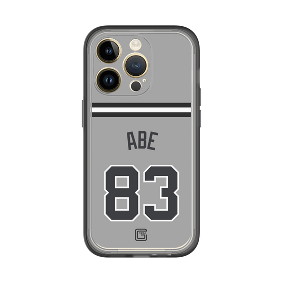 スリムプロテクションプレミアムケース［ 読売ジャイアンツ - #83 ABE - ビジター ］