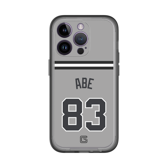 スリムプロテクションプレミアムケース［ 読売ジャイアンツ - #83 ABE - ビジター ］