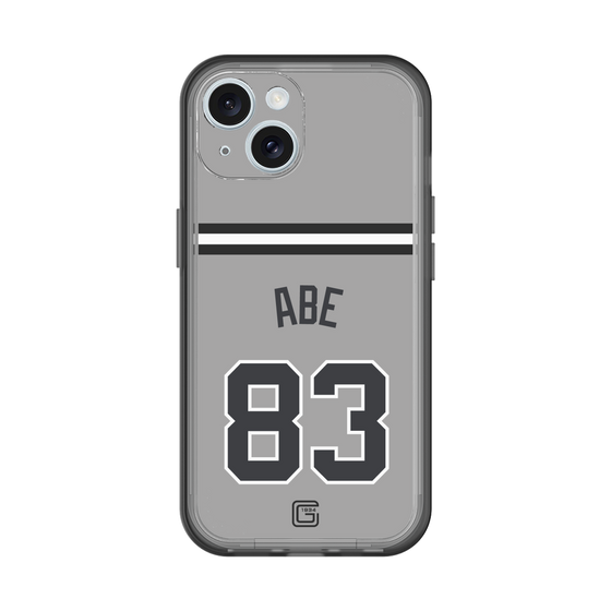 スリムプロテクションプレミアムケース［ 読売ジャイアンツ - #83 ABE - ビジター ］
