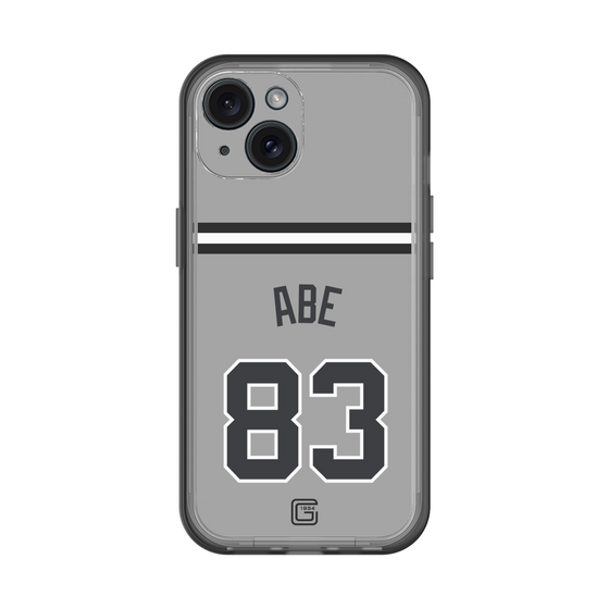 スリムプロテクションプレミアムケース［ 読売ジャイアンツ - #83 ABE - ビジター ］