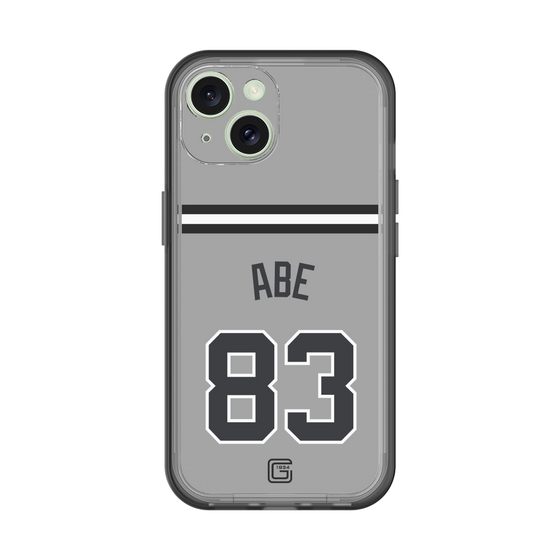 スリムプロテクションプレミアムケース［ 読売ジャイアンツ - #83 ABE - ビジター ］