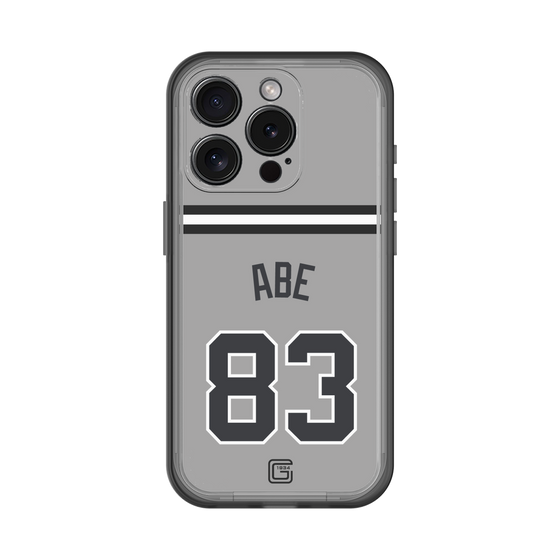 スリムプロテクションプレミアムケース［ 読売ジャイアンツ - #83 ABE - ビジター ］